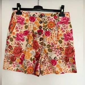 Sézane linen high waist short